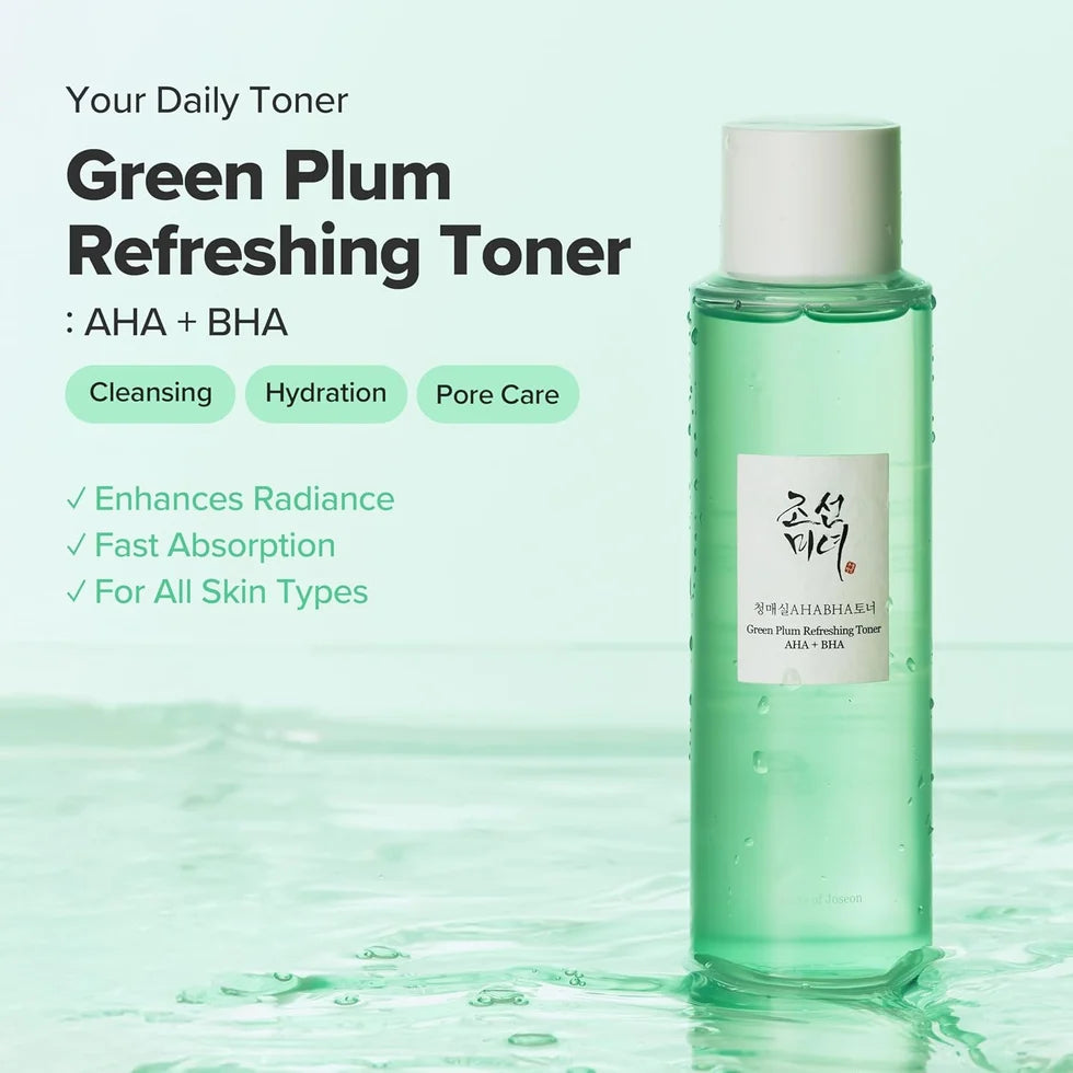 Green Plum Refreshing Toner AHA+BHA 150ml