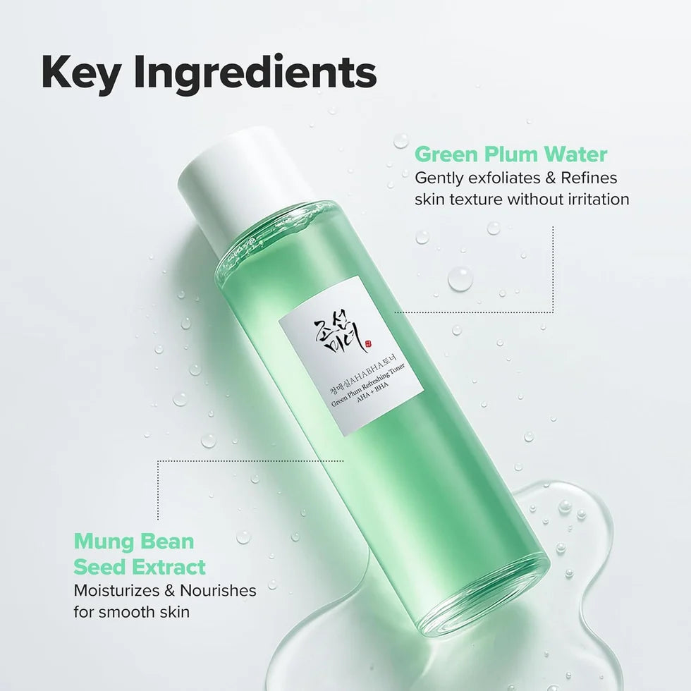 Green Plum Refreshing Toner AHA+BHA 150ml
