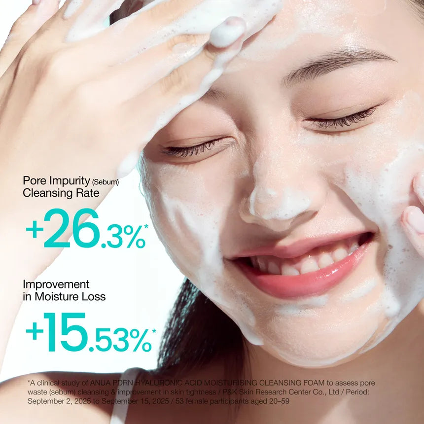 PDRN Hyaluronic Acid Moisturizing Cleansing Foam
