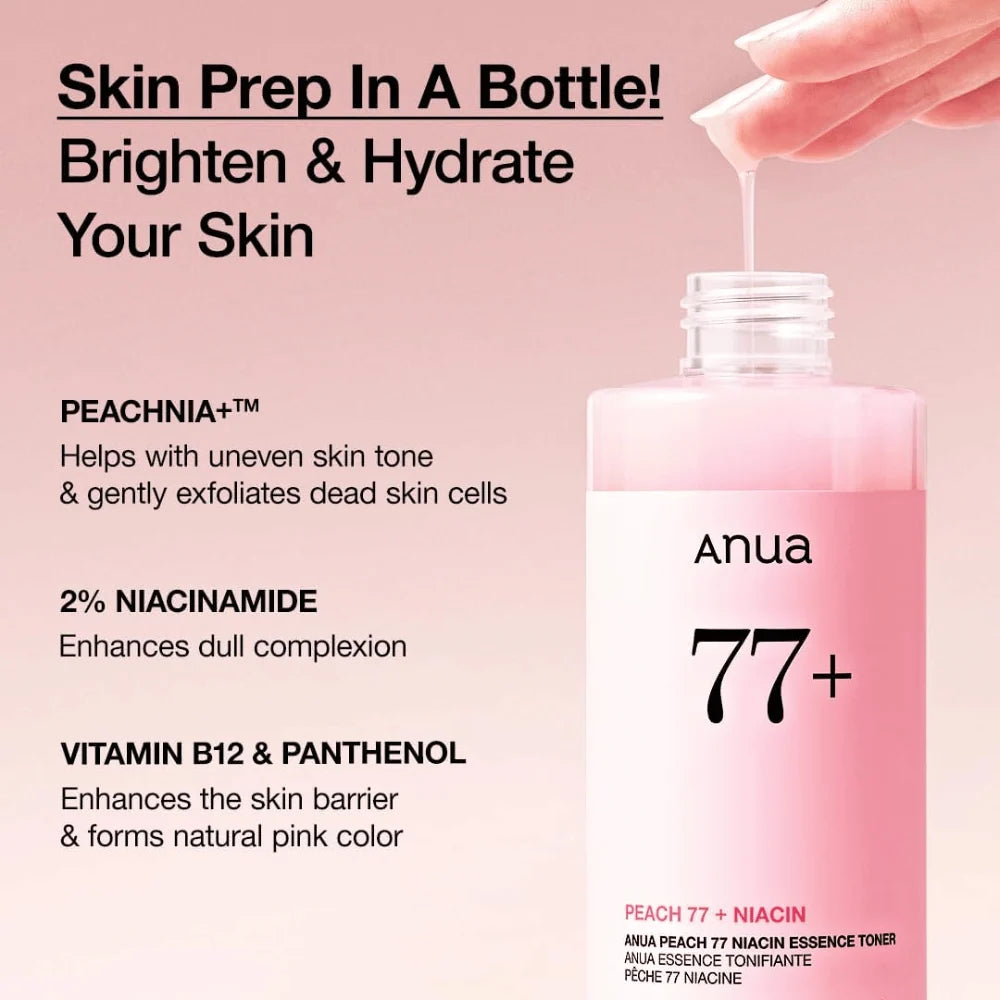 Peach 77% Niacin Essence Toner 250ml