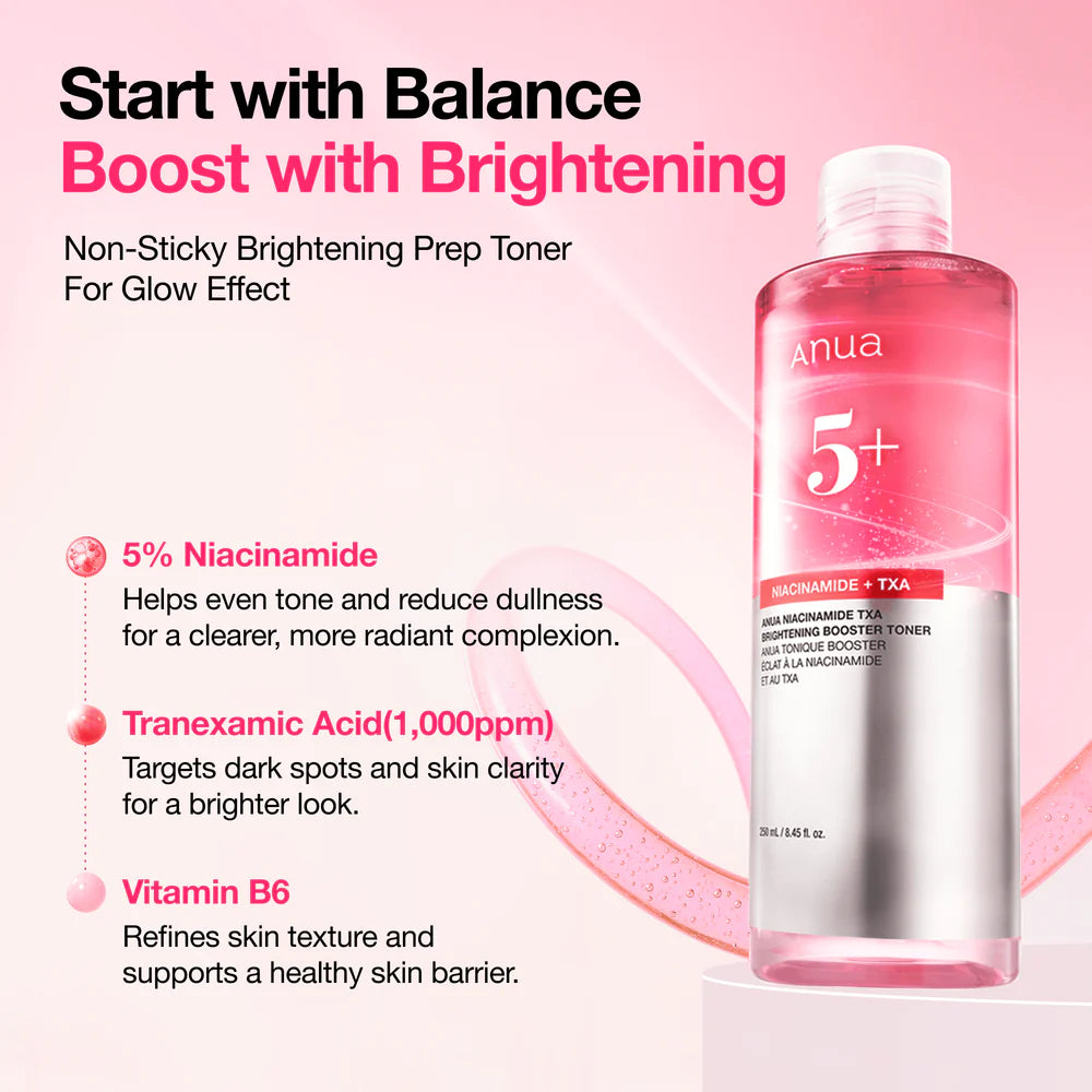 Tone Boost Niacinamide TXA Brightening Toner 250ml