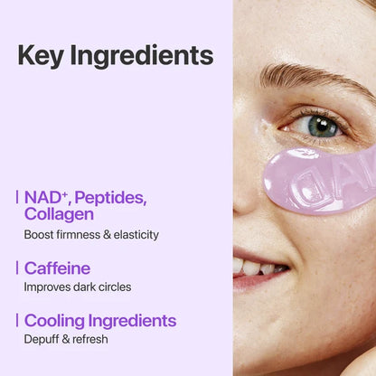 Numbuzin No.9 NAD+ Collagen Under Eye Patches