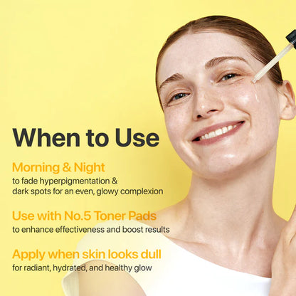 Numbuzin No.5+ Glutathione Vitamin Concentrated Serum