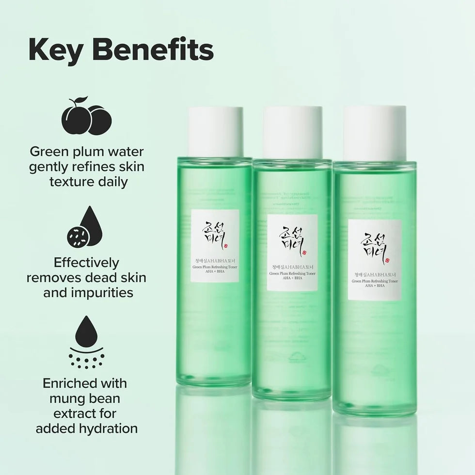 Green Plum Refreshing Toner AHA+BHA 150ml