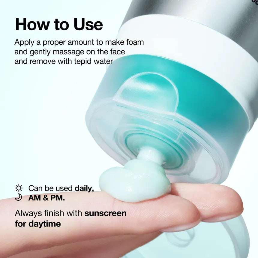 PDRN Hyaluronic Acid Moisturizing Cleansing Foam