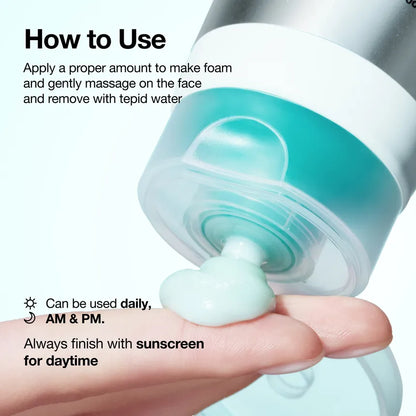 PDRN Hyaluronic Acid Moisturizing Cleansing Foam