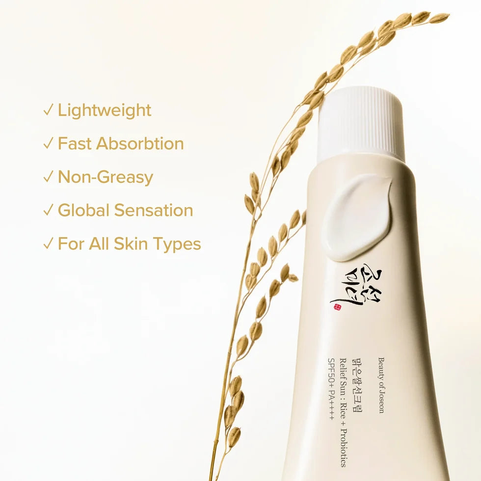 Relief Sun: Rice + Probiotics SPF50+ 50ml